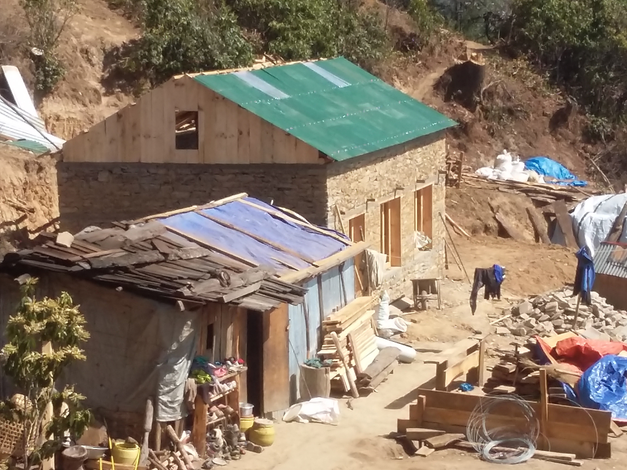 New house for Bishnu Sunuwar